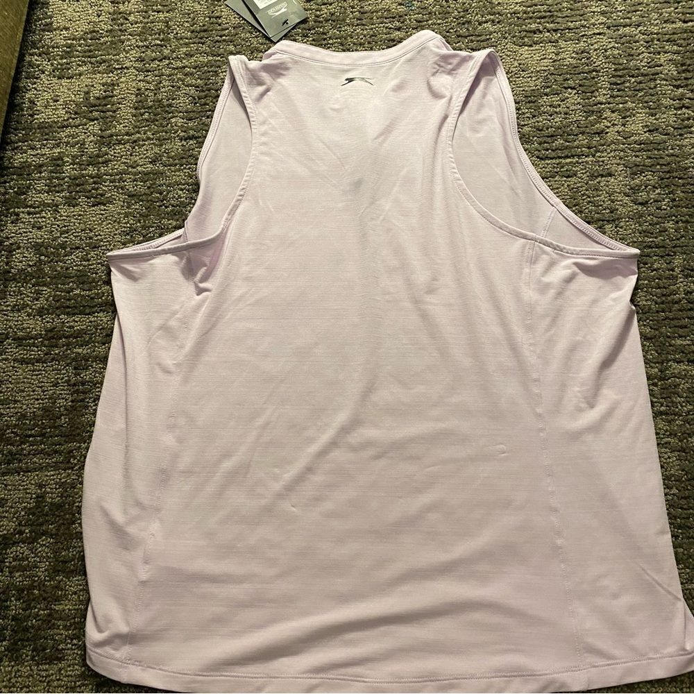 Slazenger Women's Core Textured Blade Sleeveless Golf Polo - Picture 6 of 9